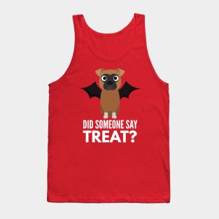 Boxer Dog Halloween Trick or Treat Tank Top